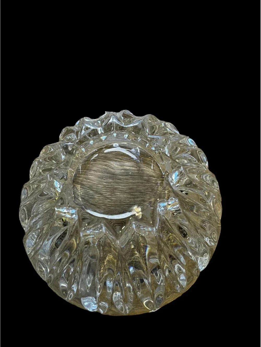Lot Of Crystal Bud Vases & Covered Dish Bundle.